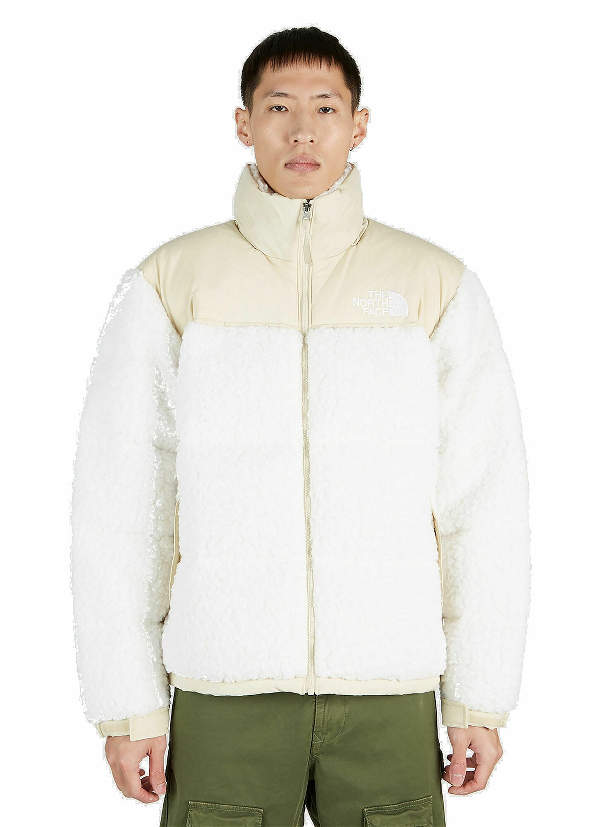 Photo: The North Face - High Pile Nuptse Jacket in Cream