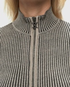 Daily Paper Alora Two Tone Knit Vest Beige Pullovers/Zippers & Cardigans