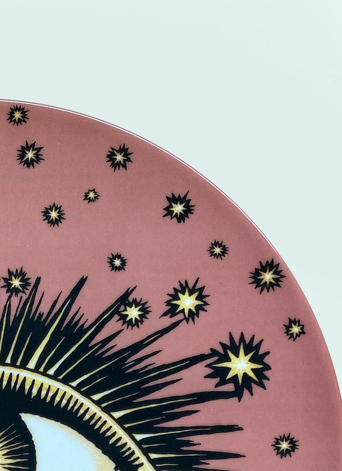 Les-Ottomans Eye Dinner Plate