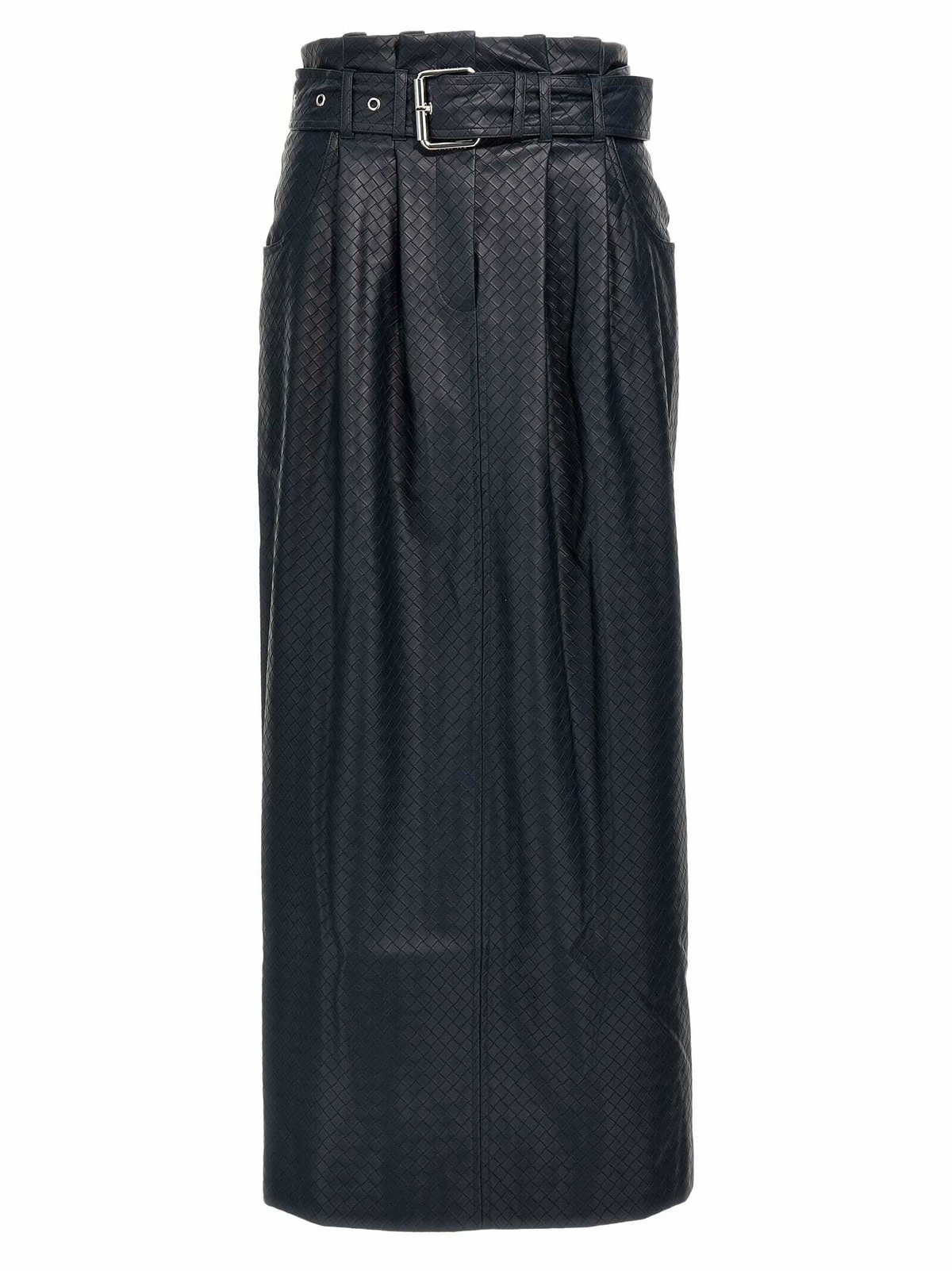 スカート ROTATE BIRGER CHRISTENSEN 'Fitted Twisted' skirt Black Rotate Birger Christensen Fitted Twisted Skirt Black Skirts