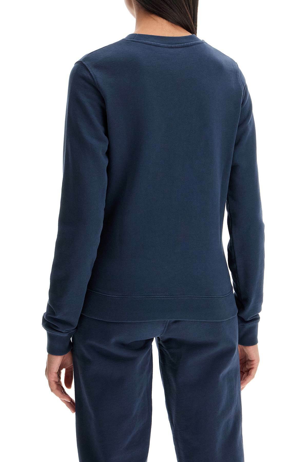 MAISON KITSUNE fox head regular fit sweatshirt Blue