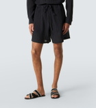 Umit Benan Julian linen and cotton shorts