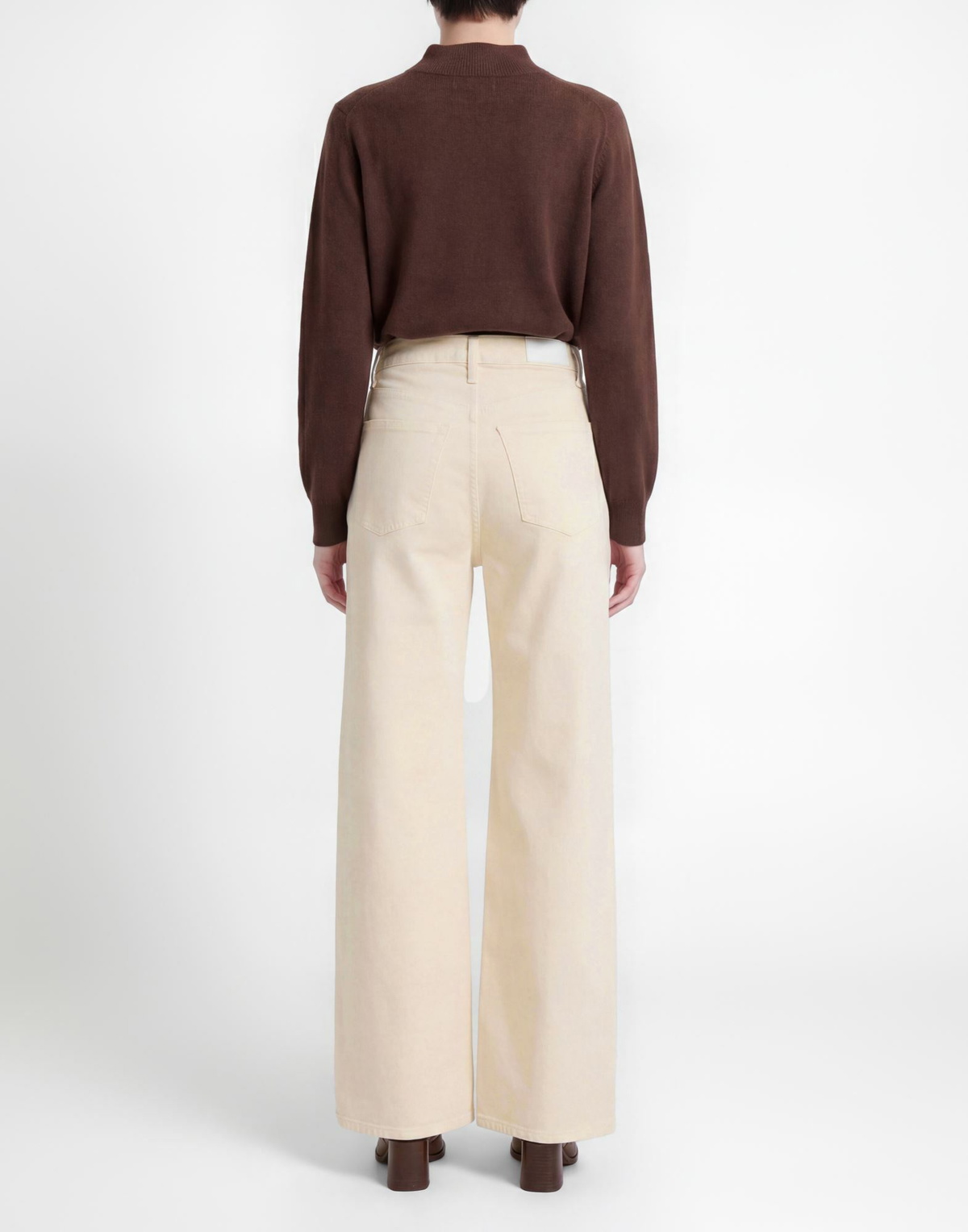 Re/done Womens Jeans Ivory
