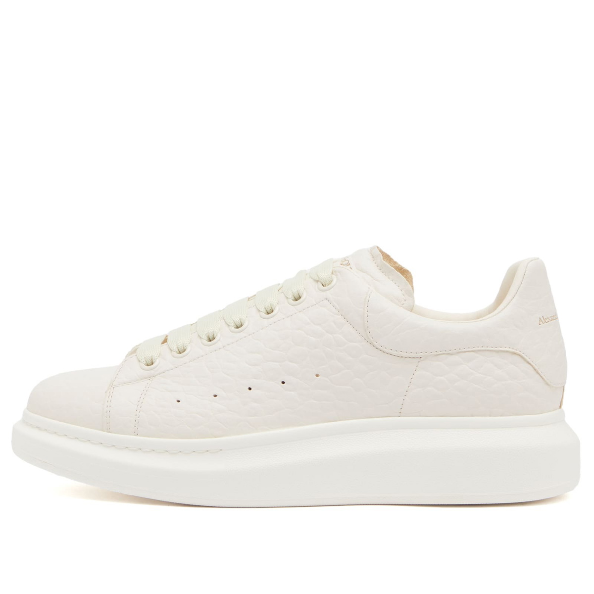 Alexander McQueen 3M Detail Oversized Sneaker White Silver Alexander McQueen