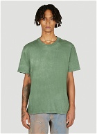 NOTSONORMAL - Splashed Short Sleeve T-Shirt in Green