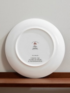 La DoubleJ - The Dragon Gold-Trimmed Porcelain Decorative Plate