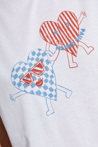 Paul Smith Heart Printed Crewneck T-shirt