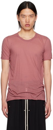 Rick Owens Pink Porterville Basic T-Shirt