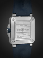 Bell & Ross - BR-03 Diver Automatic Stainless Steel Watch, Ref. BR03A-D-BLU-ST/SRB