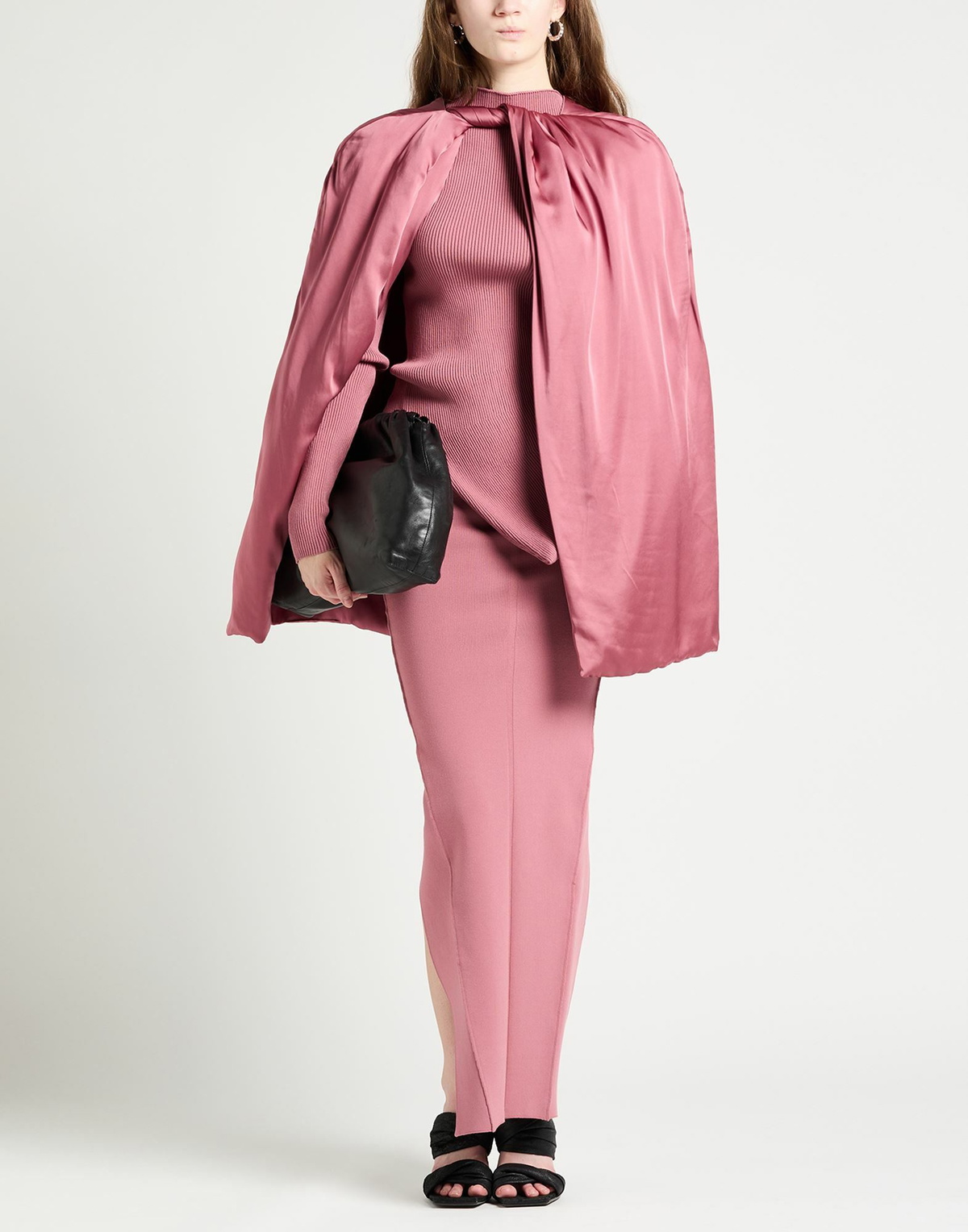 Rick Owens Womens Cape Antique rose