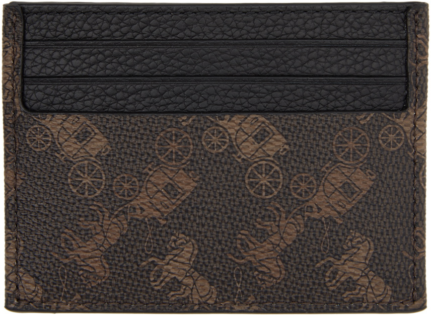 Coach horse and carriage card case new arrivals