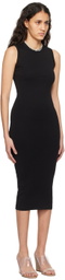 FLORE FLORE Black Esmé Midi Dress