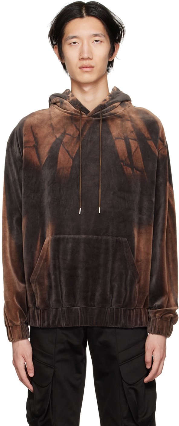 JiyongKim Brown Sun-Bleached Hoodie