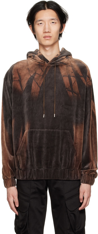 Photo: JiyongKim Brown Sun-Bleached Hoodie
