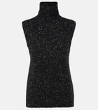 The Row Merilas cashmere turtleneck top