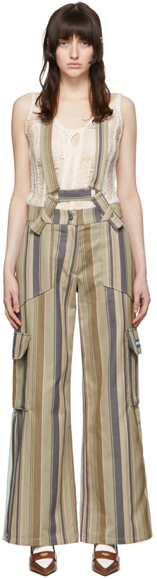 Photo: Rave Review Beige Cotton Trousers
