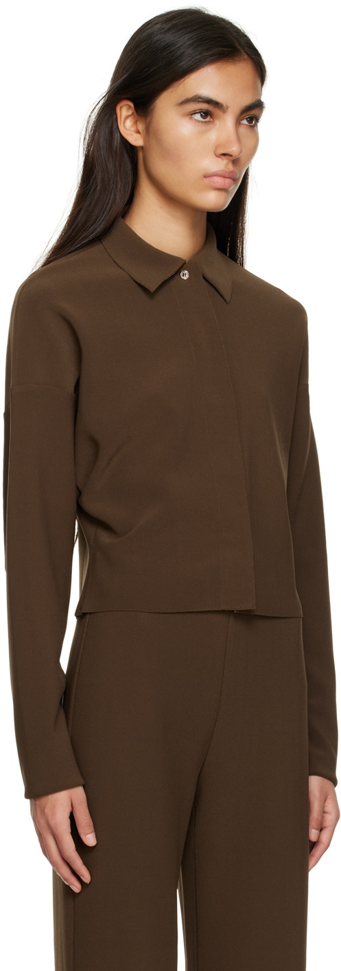 Birrot SSENSE Exclusive Brown Cardigan