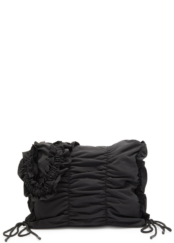 Photo: Damson Madder Riched Shell Shoulder bag - Black - One Size