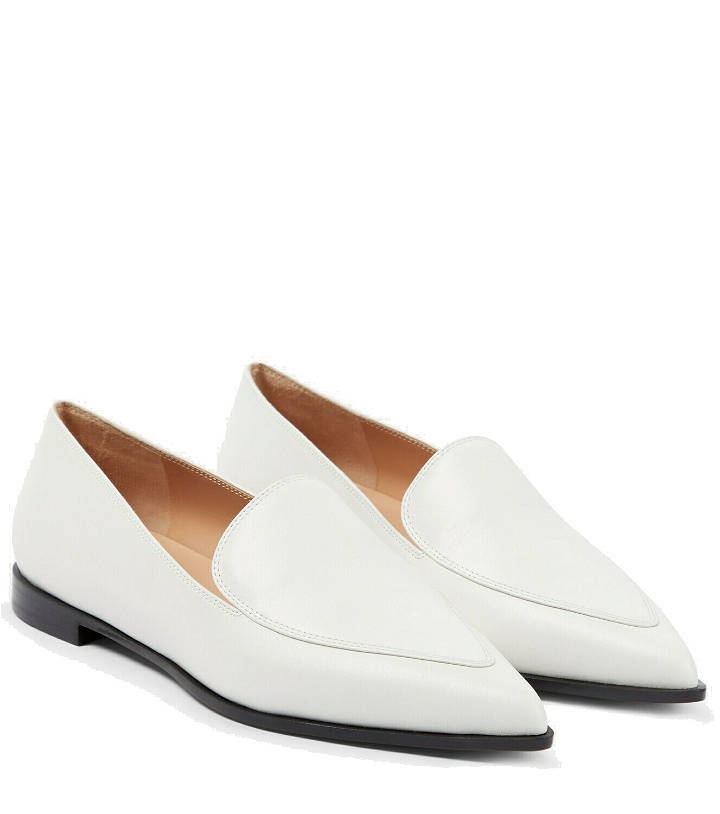 Photo: Gianvito Rossi Perry leather loafers