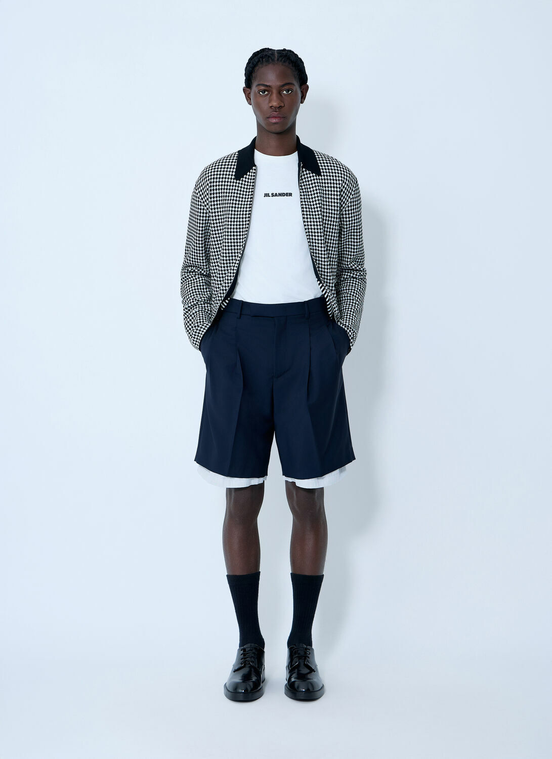 Jil Sander Wool-And-Mohair Shorts
