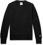 Todd Snyder Champion - Loopback Cotton-Jersey Sweatshirt - Black