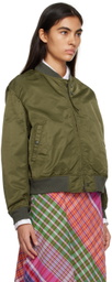 Engineered Garments Khaki Aviator Bomber Jacket