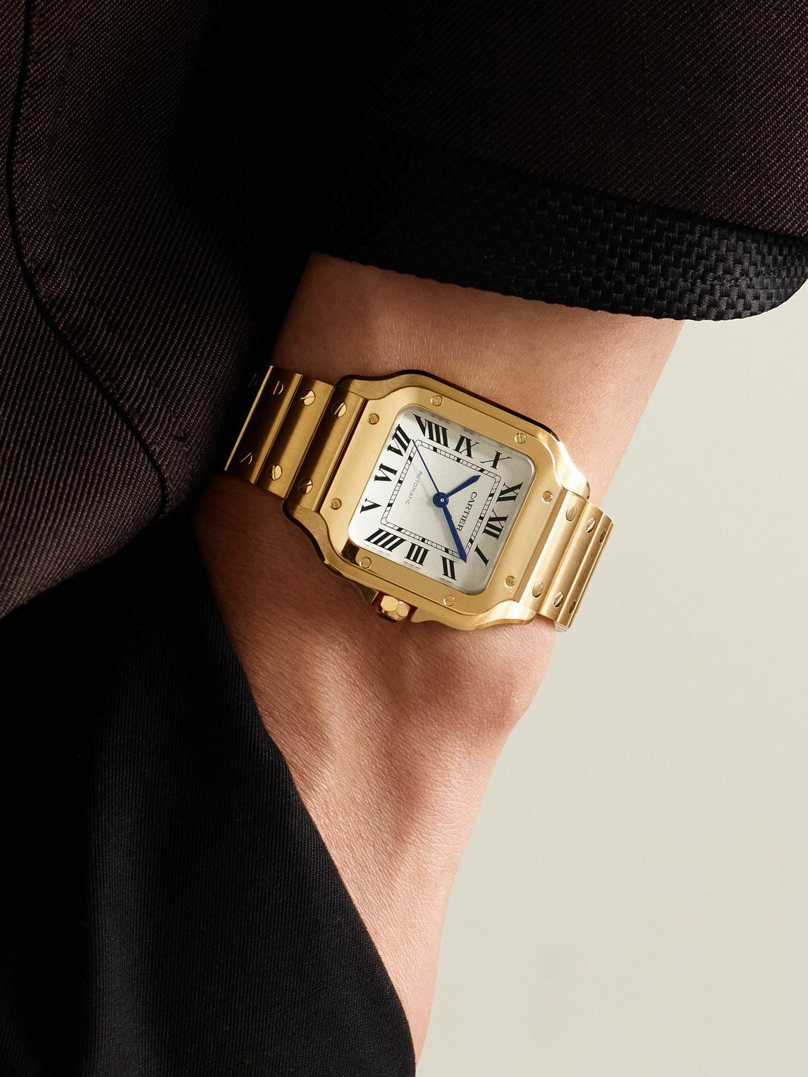 Cartier - Santos de Cartier Medium Automatic 35.1mm 18-Karat Gold