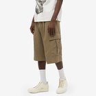 Dries Van Noten Men's Cargo Long Short in Sand