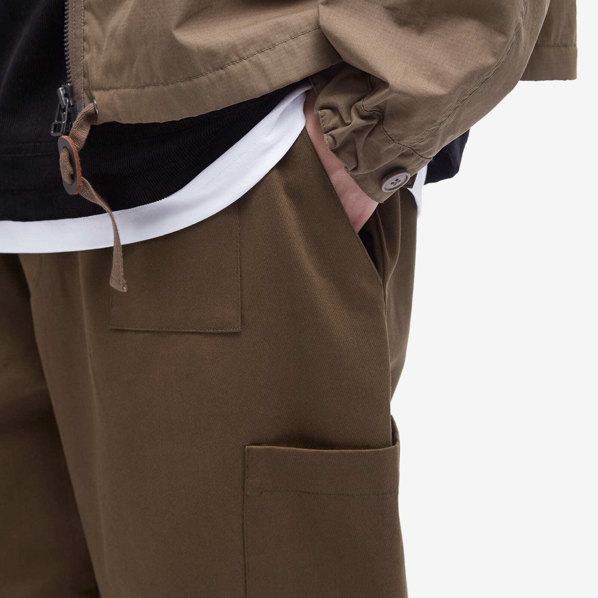Café Mountain Men's Rambler Cargo Pant in Moss