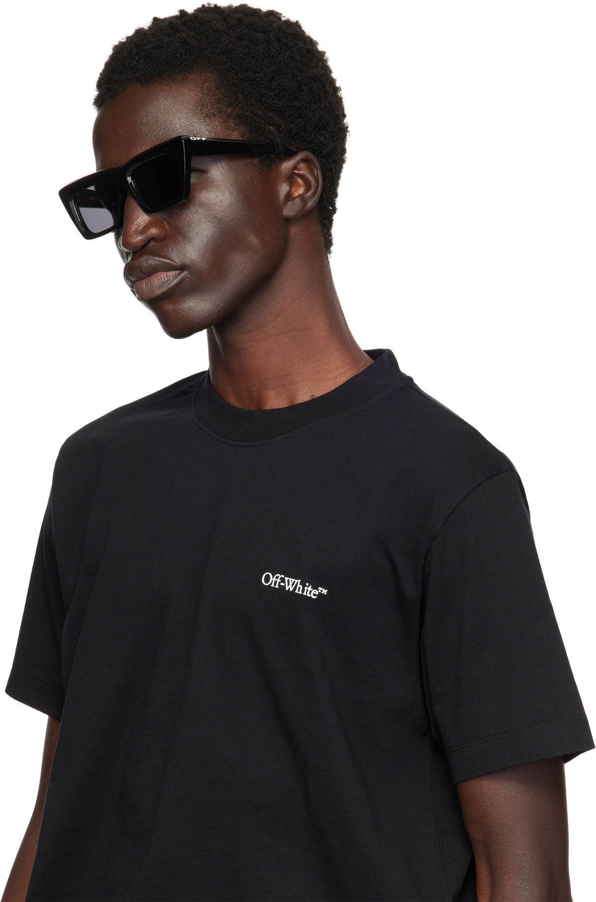 Off-White Black Hampton Sunglasses Off-White