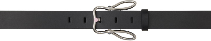 Photo: Bottega Veneta Black Bunny Belt