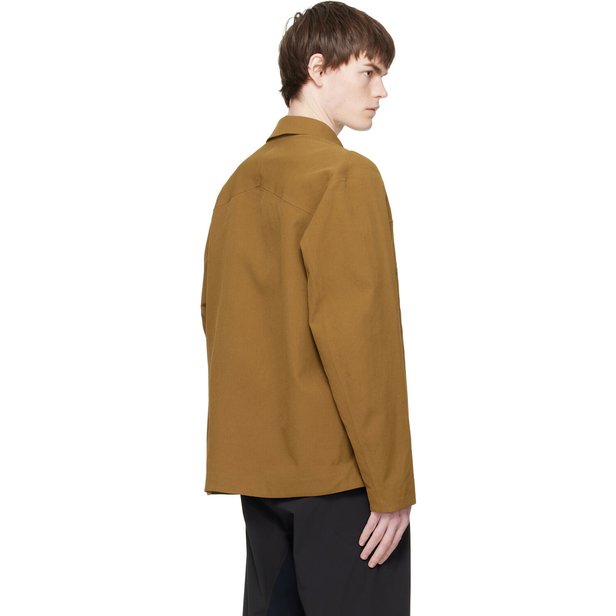 Veilance Khaki Mionn Softshell Overshirt