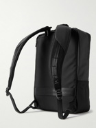 Master-Piece - Leather-Trimmed Nylon Backpack