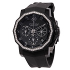 Corum Admiral's Cup Chronograph Automatic Diamond Black Dial Watch 984.970.97/F371 AN32