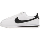 Nike White Cortez Leather Sneakers