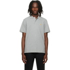 Carhartt Work In Progress Gray Chase Pique Polo