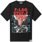 Flagstuff Men's Hell T-Shirt in Black