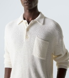 Ralph Lauren Purple Label Silk and linen polo sweater