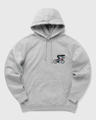 By Parra Cat Defense Hooded Sweatshirt Grey Hoodies