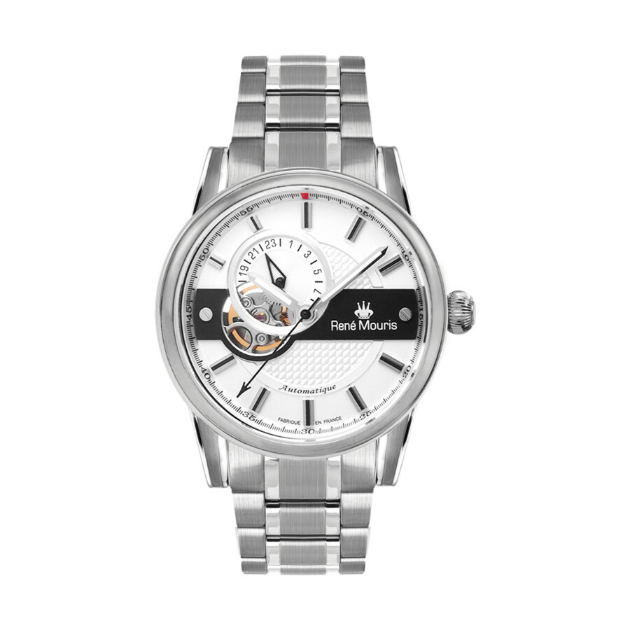 Rene Mouris Orion Automatic White Dial Mens Watch 70102RM1