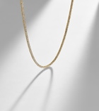 Stone and Strand 14kt gold (585/1000) earrings with diamonds