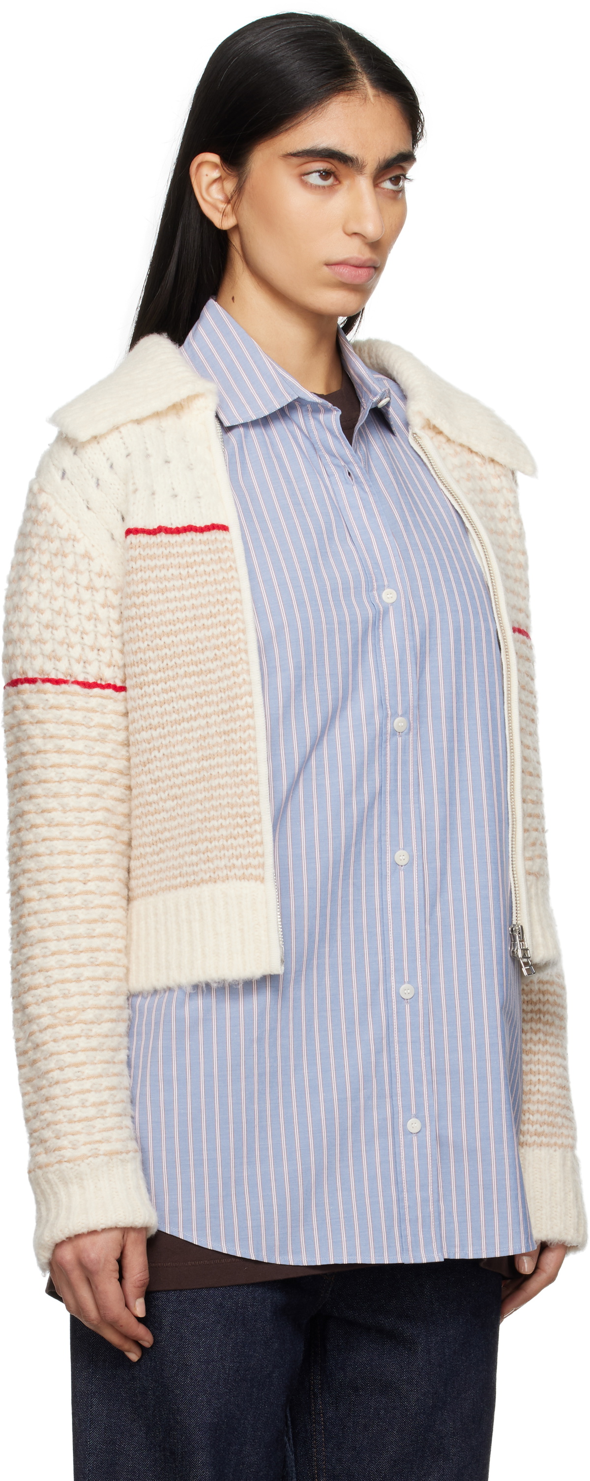 Guest in Residence Off-White Cloud Frankie Jacket