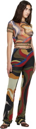 Ottolinger Multicolor Mesh T-shirt