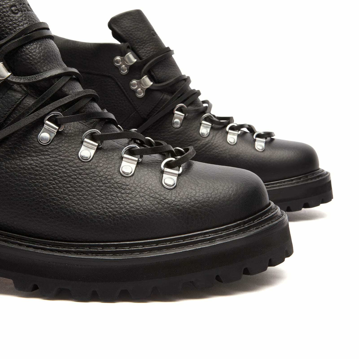 Bass Weejuns Men's Mason Alpine Boot in Black Textured Leather