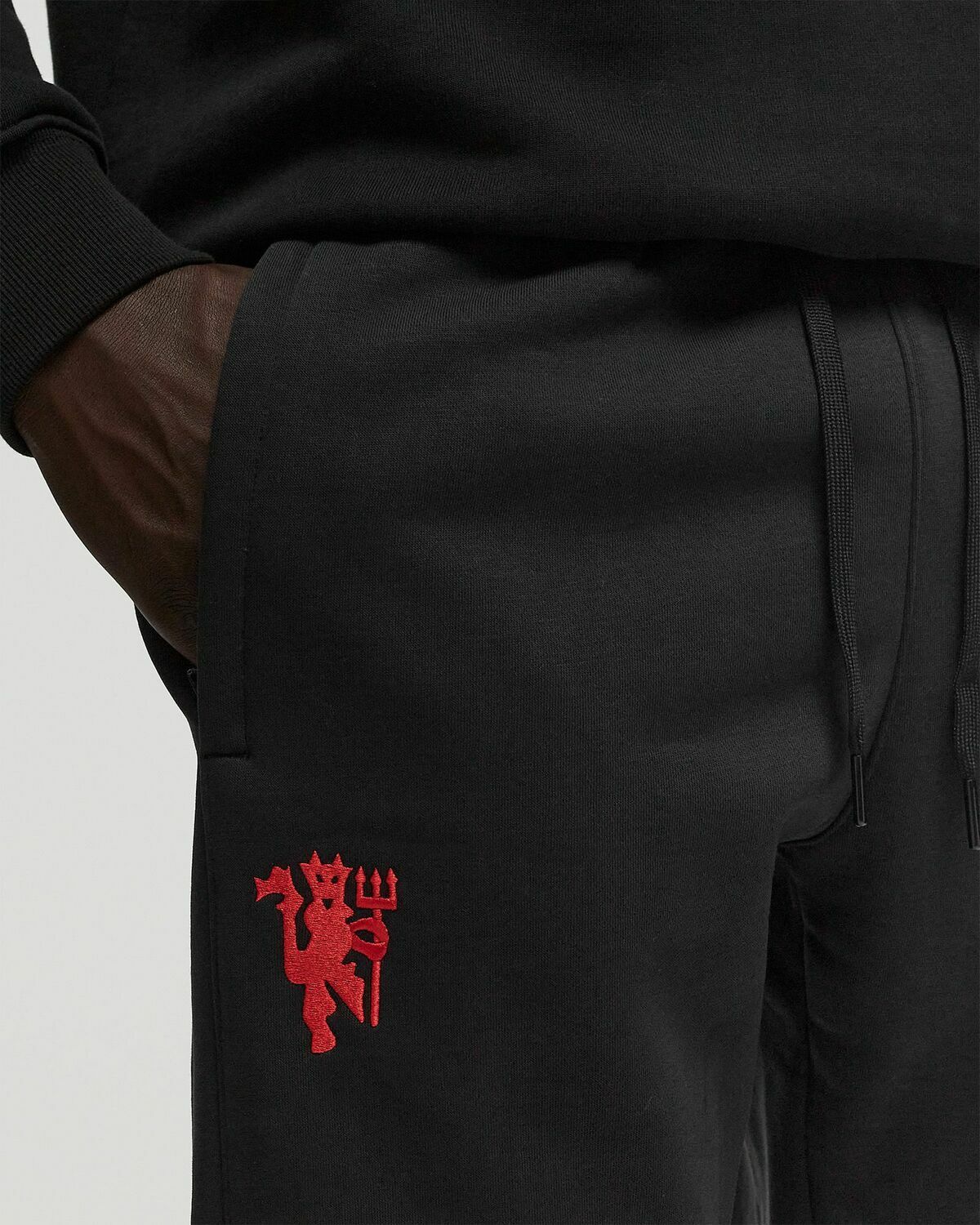 Adidas MANCHESTER UNITED ORIGINALS PANTS Black Mens Sweatpant