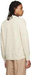 BOSS Beige Crewneck Sweater