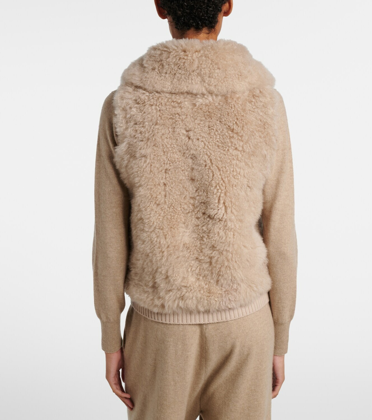 Yves Salomon Shearling vest