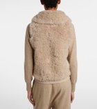 Yves Salomon Shearling vest
