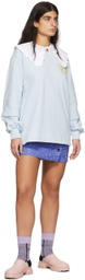 GANNI Blue Isoli Sweatshirt