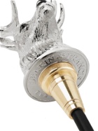 DEAKIN & FRANCIS - Stag Head Sterling Silver Corkscrew - Silver